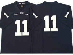 Penn State Nittany Lions #11 Navy College Football Jersey