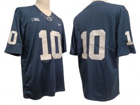 Penn State Nittany Lions #10 Navy College Football Jersey