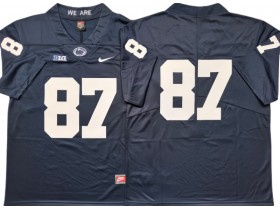 Penn State Nittany Lions #87 Navy College Football Jersey