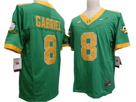 Oregon Ducks #8 Dillon Gabriel Green Vapor F.U.S.E. Limited Jersey