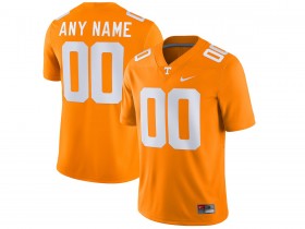 Custom NCAA Tennessee Volunteers Orange College Football Jersey