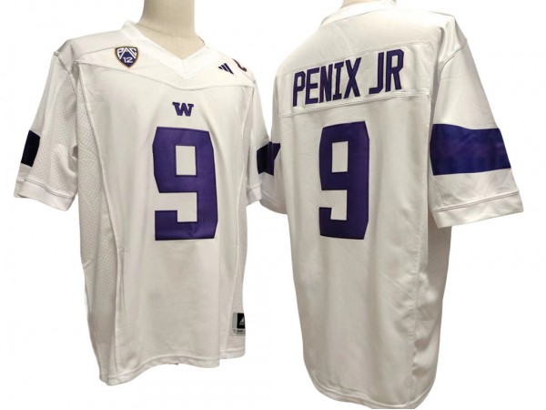 Washington Huskies #9 Michael Penix Jr White Vapor F.U.S.E. Limited Jersey