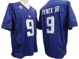 NCAA Washington Huskies #9 Michael Penix Jr Purple/White Vapor F.U.S.E. Limited Jersey