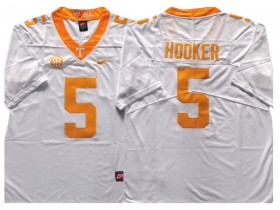 NCAA Tennessee Volunteers #5 Hendon Hooker White College Football Jersey