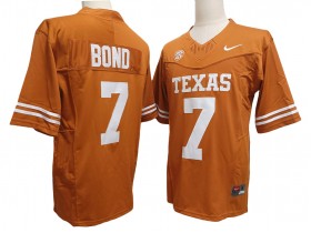 Texas Longhorns #7 Isaiah Bond Orange Vapor F.U.S.E. Limited Jersey