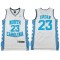 NCAA North Carolina #23 Michael Jordan White College Jersey