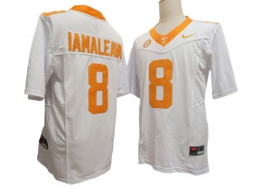 NCAA Tennessee Volunteers #8 Nico Iamaleava White Vapor F.U.S.E. Limited Jersey