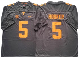 NCAA Tennessee Volunteers #5 Hendon Hooker Gray College Football Jersey