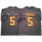 NCAA Tennessee Volunteers #5 Hendon Hooker Gray College Football Jersey