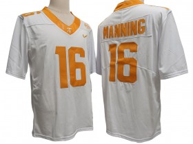 NCAA Tennessee Volunteers #16 Peyton Manning White College Football Jersey