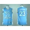 NCAA North Carolina #23 Michael Jordan Light Blue College Jersey