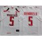 NCAA Texas Tech Red Raiders #5 Patrick Mahomes White College Football Jersey