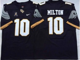 NCAA UCF Knights #10 McKenzie Milton Black College Football Jersey