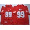 NCAA Wisconsin Badgers #99 J.J. Watt Red College Football Jersey