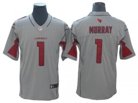 Arizona Cardinals #1 Kyler Murray Gray Inverted Legend Jersey