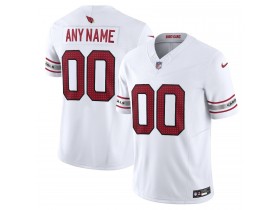 Custom Arizona Cardinals White Vapor F.U.S.E. Limited Jersey	