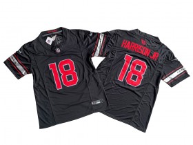 Arizona Cardinals #18 Marvin Harrison Jr Black Vapor F.U.S.E. Limited Jersey