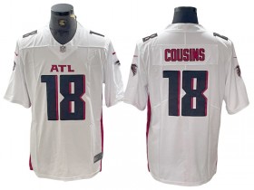 Atlanta Falcons #18 Kirk Cousins White Vapor Limited Jersey