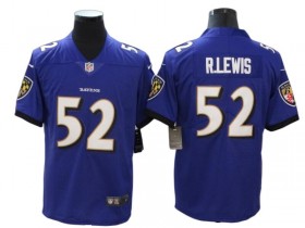 Baltimore Ravens #52 Ray Lewis Purple Vapor Limited Jersey