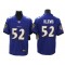 Baltimore Ravens #52 Ray Lewis Purple Vapor Limited Jersey