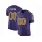 Custom Baltimore Ravens Purple Color Rush Limited Jersey