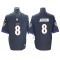 Baltimore Ravens #8 Lamar Jackson Black Vapor F.U.S.E. Limited Jersey