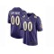 Custom Baltimore Ravens Purple Vapor Limited Jersey