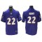 Baltimore Ravens #22 Derrick Henry Purple Vapor Limited Jersey