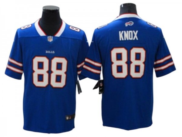 Buffalo Bills #88 Dawson Knox Royal Vapor Untouchable Jersey