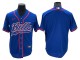 Buffalo Bills Blank Baseball Style Jersey - Blue/Red/Navy