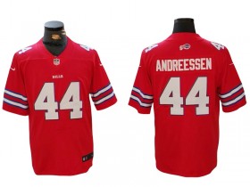 Buffalo Bills #44 Joe Andreessen Red Vapor Limited Jersey