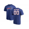 Buffalo Bills Blue & Red Personalized Icon Name & Number T-Shirt