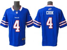 Buffalo Bills #4 James Cook Blue Vapor F.U.S.E. Limited Jersey