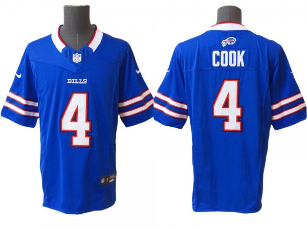 Buffalo Bills #4 James Cook Blue Vapor F.U.S.E. Limited Jersey Buffalo Bills #4 James Cook Blue Vapor F.U.S.E. Limited Jersey