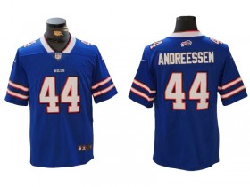 Buffalo Bills #44 Joe Andreessen Royal Vapor Limited Jersey