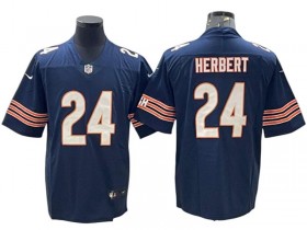 Chicago Bears #24 Khalil Herbert Blue Vapor Limited Jersey