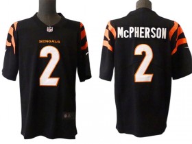 Cincinnati Bengals #2 Evan McPherson Black Vapor Limited Jersey