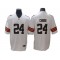 Cleveland Browns #24 Nick Chubb White Vapor Limited Jersey