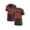 Custom Cleveland Browns Alternate Brown Vapor Limited Jersey