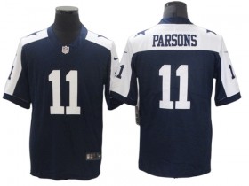 Dallas Cowboys #11 Micah Parsons Navy Alternate Vapor Limited Jersey