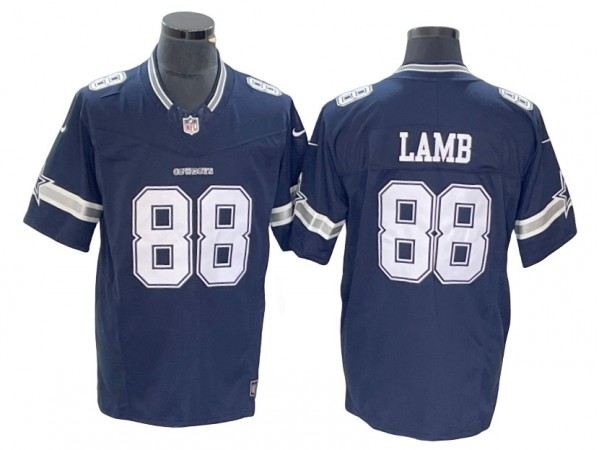 Dallas Cowboys #88 CeeDee Lamb Navy Vapor F.U.S.E. Limited Jersey