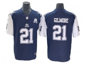 Dallas Cowboys #21 Stephon Gilmore Navy Classic Vapor F.U.S.E. Limited Jersey