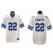 Dallas Cowboys #22 Emmitt Smith White Vapor Limited Jersey