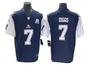 Dallas Cowboys #7 Trevon Diggs Navy Classic Vapor F.U.S.E. Limited Jersey