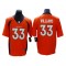 Denver Broncos #33 Javonte Williams Orange Vapor Limited Jersey