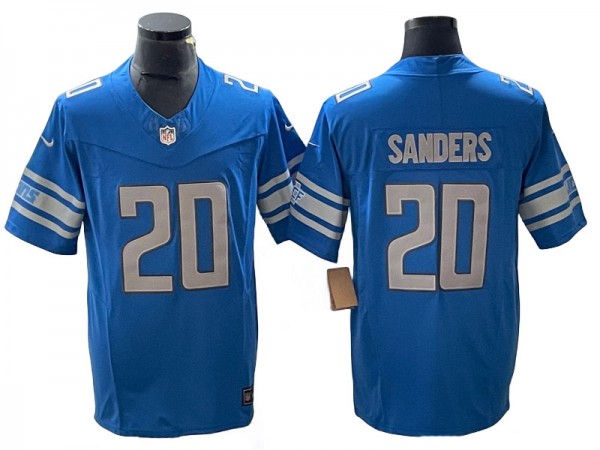 Detroit Lions #20 Barry Sanders Light Blue Vapor F.U.S.E. Limited Jersey