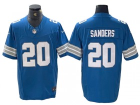 Detroit Lions #20 Barry Sanders Light Blue 2024 Vapor F.U.S.E. Limited Jersey