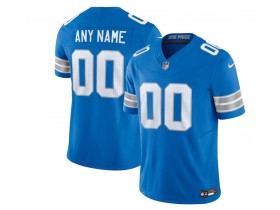 Custom Detroit Lions Light Blue Vapor F.U.S.E. Limited Jersey