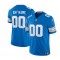 Custom Detroit Lions Light Blue Vapor F.U.S.E. Limited Jersey