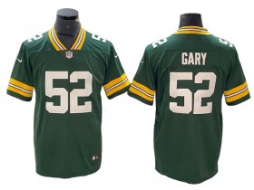 Green Bay Packers #52 Rashan Gary Green Vapor Limited Jersey